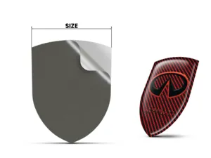 Infiniti Logo Silicona Auto Máximo Resistente Elegante Pro